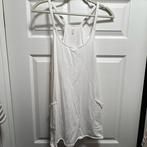 Free People Movement Hot Shot Mini Dress in White - Picture 3 of 6